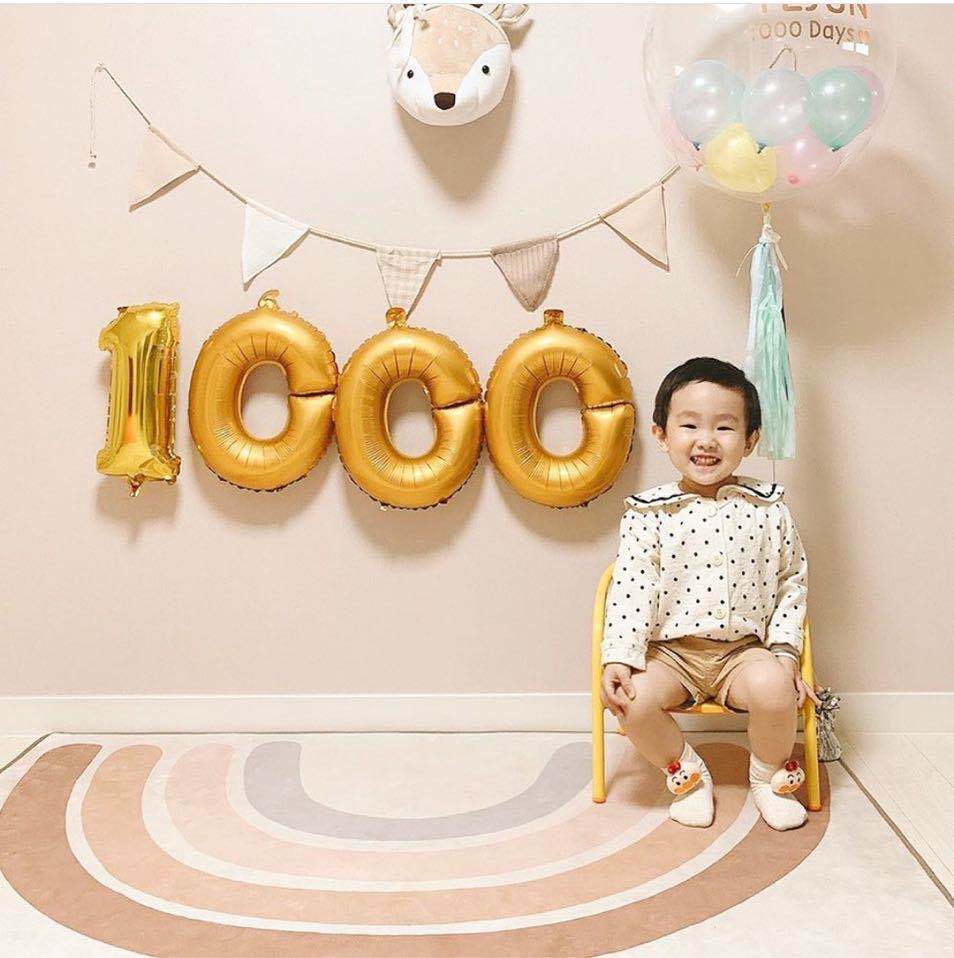 Thickening Nordic Kids Rainbow Playmat Baby Play Mat Crawling Mat - Anti-Slip Floor Mat